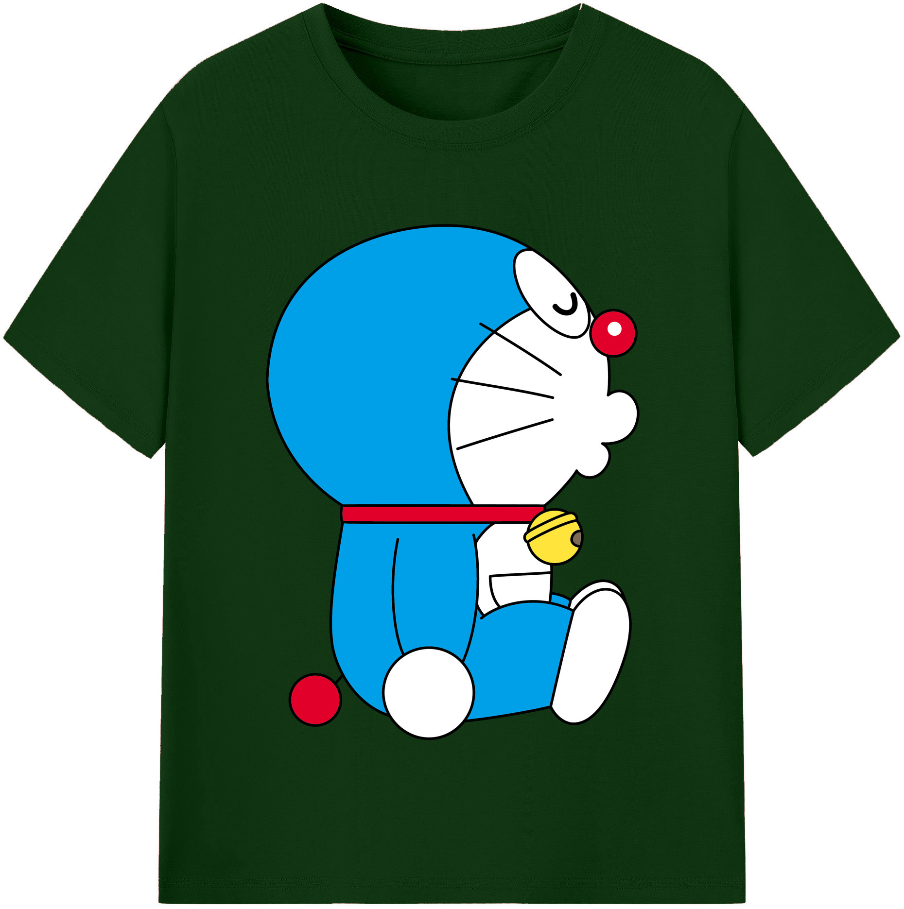 （画像用） ドラえもん Doraemon 綿100％半袖Tシャツ（フロントプリント）